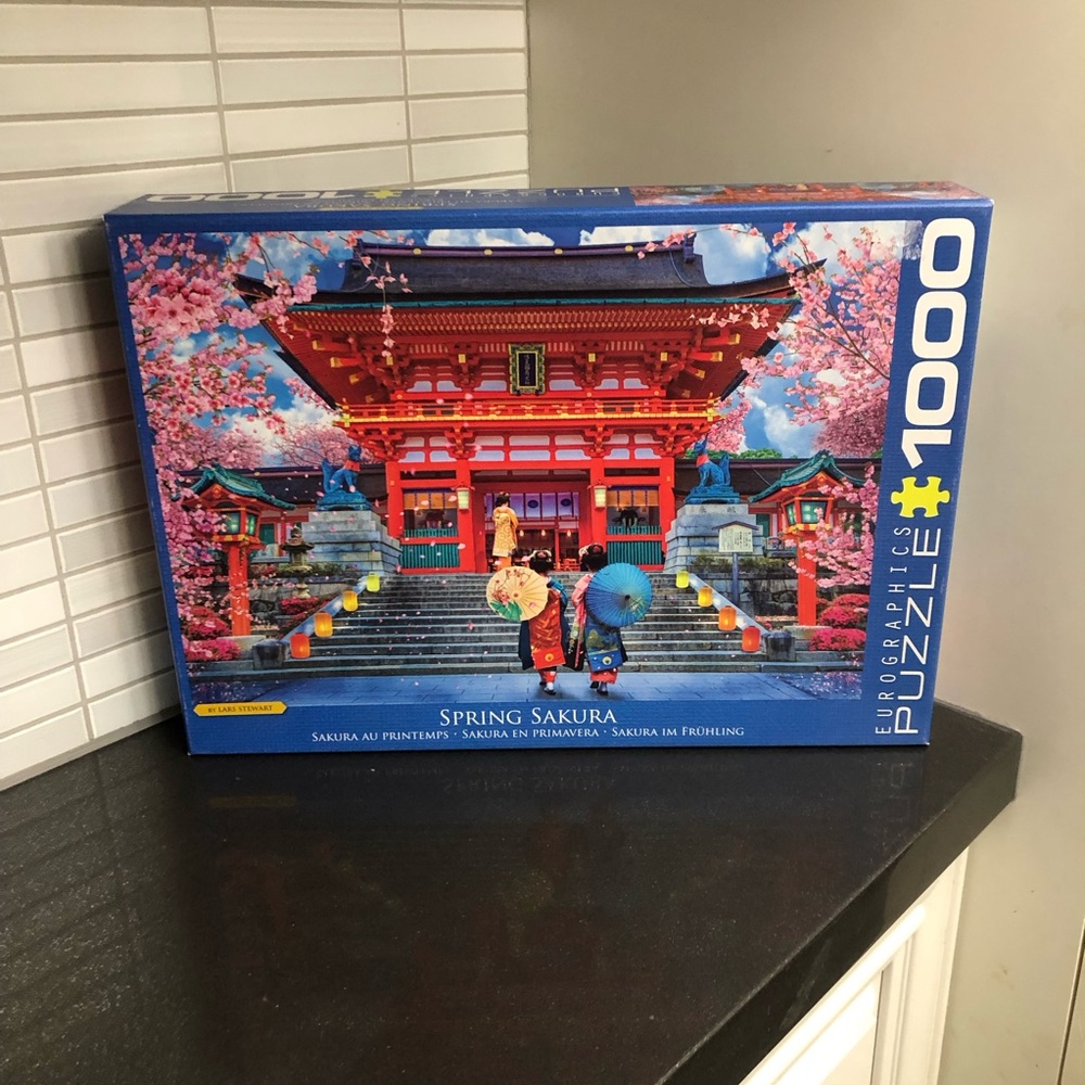 Eurographics Spring Sakura 1000 piece puzzle
